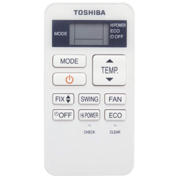 Toshiba Mirai R32 RAS-10BKVG-E dálkové ovládání