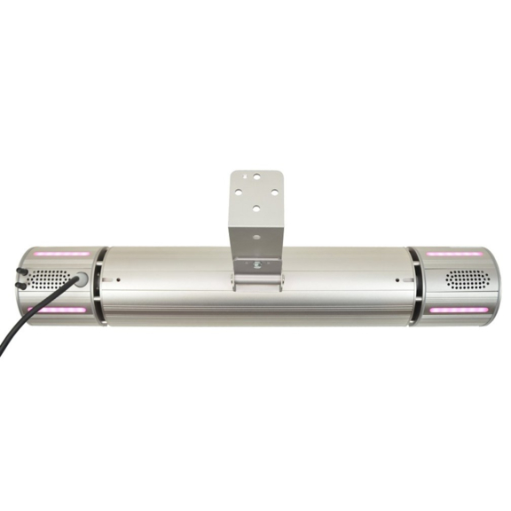 Soleado Elektrik 65436KW20 IP 65 - bluetooth infrazářič 2 KW - Led světla
