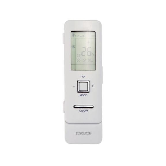 Nástěnná klimatizace Sinclair Spectrum ASH-09BIS/W, ASH-09BIS/B dálkové ovládání