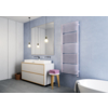 TERMA Pola ONE koupelnový radiátor barva Lavender - inspirace