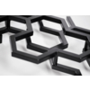 TERMA Hex designový radiátor 502x1126 detail - ovládání