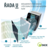 Winix U300 čistička vzduchu - schéma filtrace