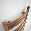 TERMA Jade M koupelnový radiátor barva Copper detail