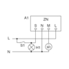 ZN 708 - schéma zapojení