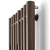 TERMA Cane designový radiátor - barva African Bronze