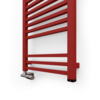 Bone One koupelnový radiátor detail - Metallic Red detail