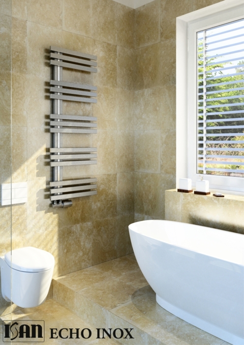 Barvy ISAN - Echo Inox s povrchovou úpravou nerez