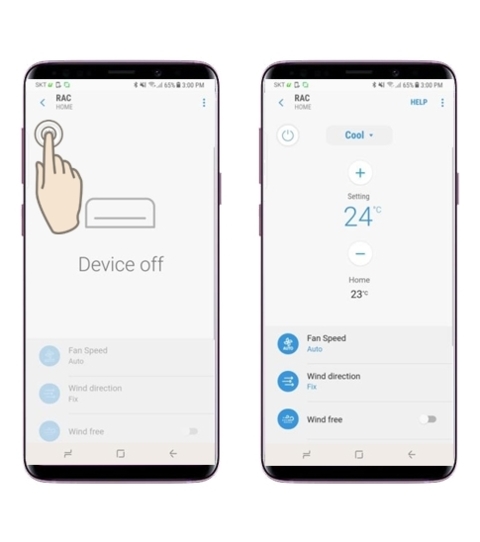 SmartThings přehledná aplikace