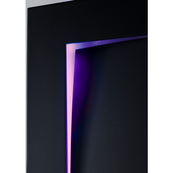 IRSAP Immagini designový radiátor LED podsvícení detail