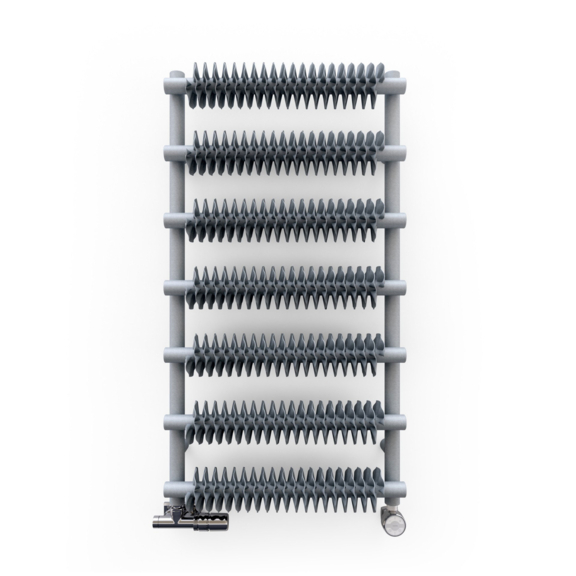 TERMA Ribbon T retro radiátor 930x500 Metallic Grey