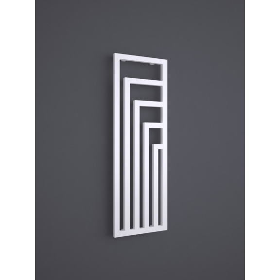 TERMA Angus V designový radiátor barva RAL9016 1300x440