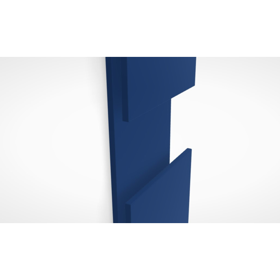 IRSAP M'ama koupelnový radiátor barva Blu Hewi - detail