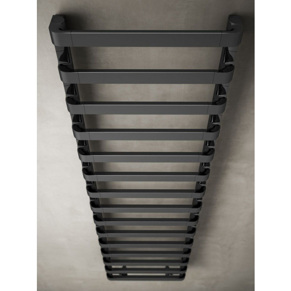 IRSAP Step B chromový koupelnový radiátor - black