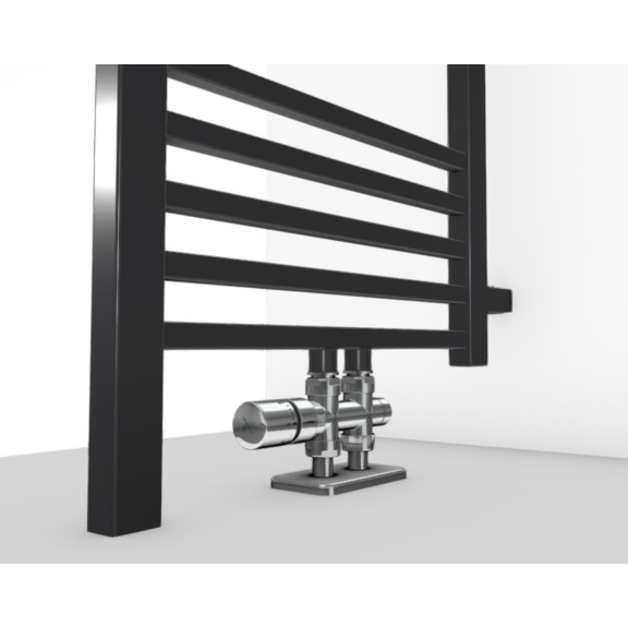 TERMA Bone DW koupelnový radiátor detail