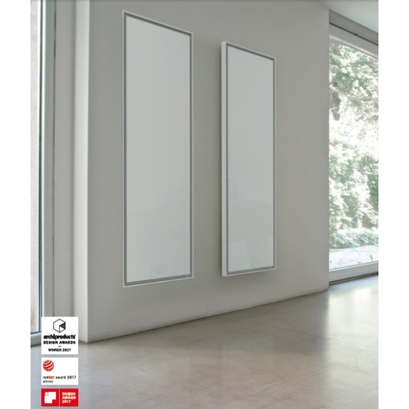 IRSAP Face a Face Zero designový radiátor řada Face - barva Bianco