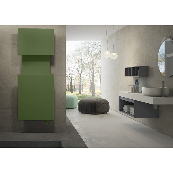 IRSAP M'ama koupelnový radiátor barva Verde Salvia