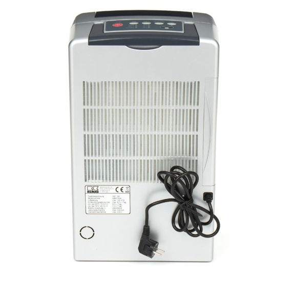 Remko ASF100 domácí odvlhčovač vzduchu zezadu