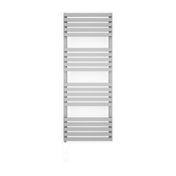 TERMA Quadrus Slim designový radiátor 1185x450 Silver Matt