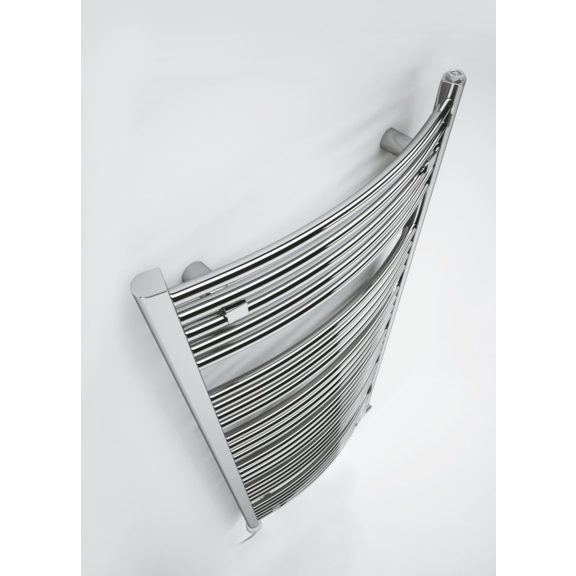 TERMA Domi koupelnový radiátor - pohled shora