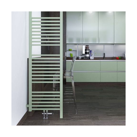 TERMA Bone DW koupelnový radiátor v interiéru