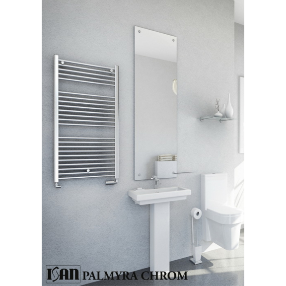ISAN Palmyra Chrom koupelnový radiátor
