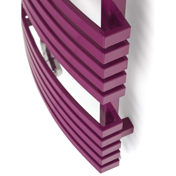 TERMA Kioto designový radiátor RAL9016 detail