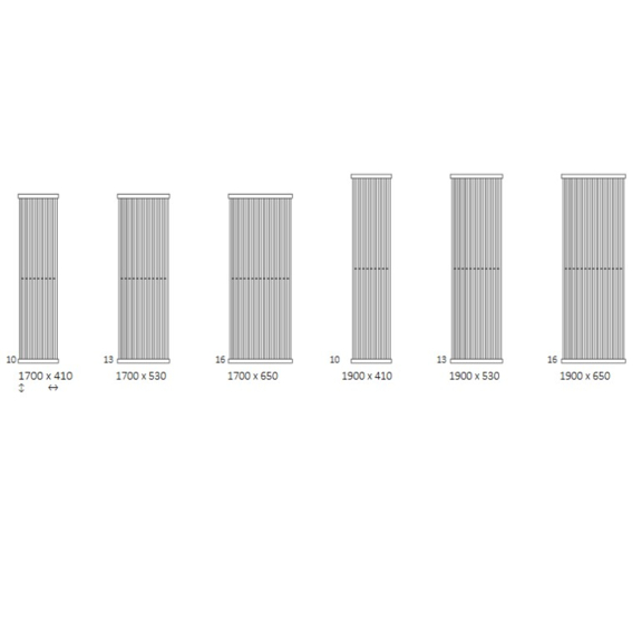 TERMA Intra dostupné rozměry