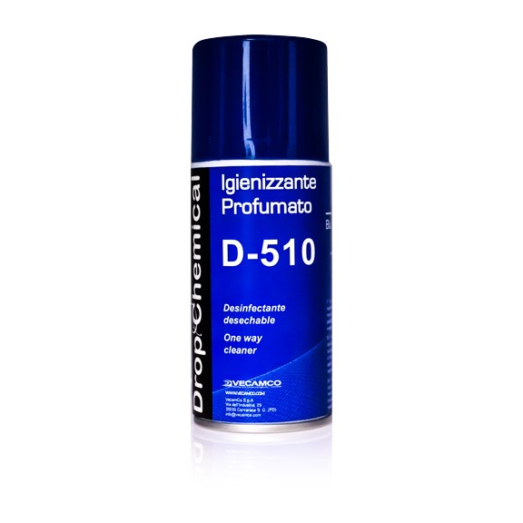 Vecamco D-510 parfémovaný dezinfekční sprej do klimatizace Blue Ocean