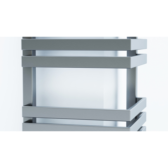 TERMA Outcorner rohový radiátor 1005x300 - Chrome Effect - detail