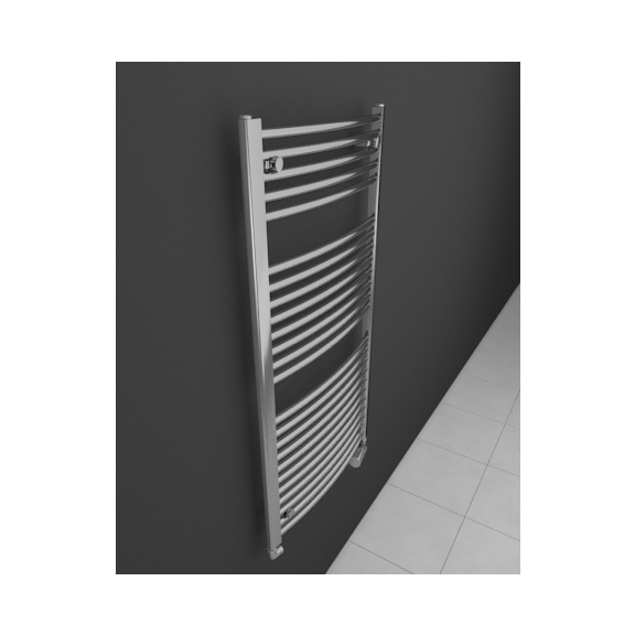 ISAN Palmyra Radius Chrom koupelnový radiátor