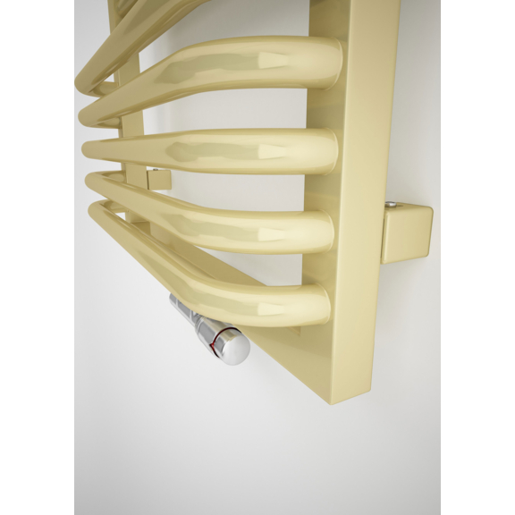 TERMA POC 2 koupelnový radiátor 1400x600 barva RAL 3020 detail