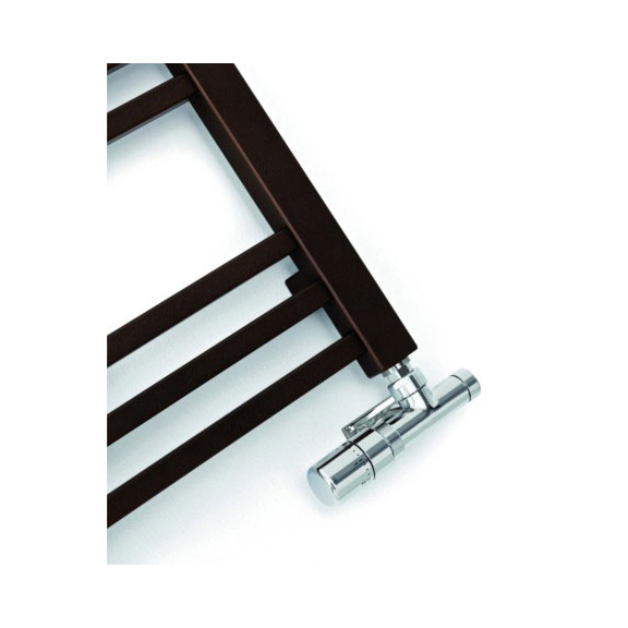 TERMA Bone koupelnový radiátor detail - Noble Brown