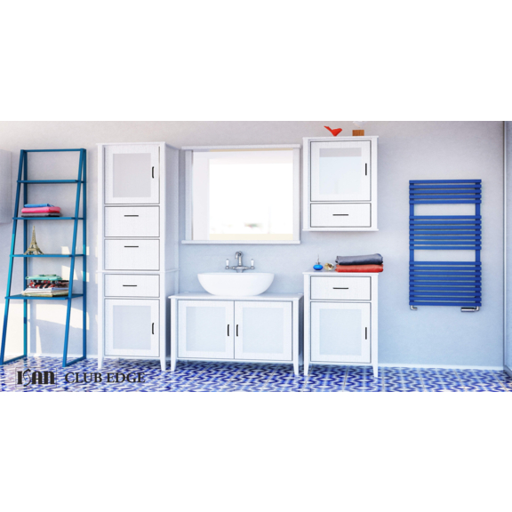 ISAN Club Edge koupelnový radiátor interiér