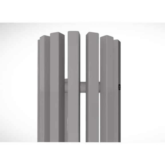 TERMA Triga ANC designový radiátor RAL 5024 podhled