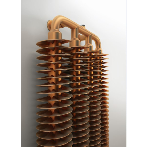 TERMA Ribbon V retro radiátor - stylová kuchyň