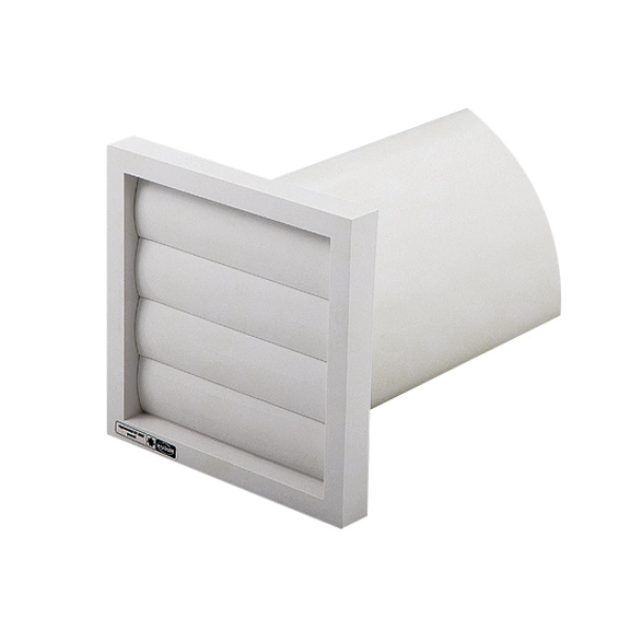 Helios Teleskopický prostup stěnou + exteriérová mřížka WES 150