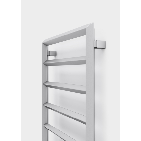 TERMA Diamond koupelnový radiátor 1120x500 Silver Matt Detail