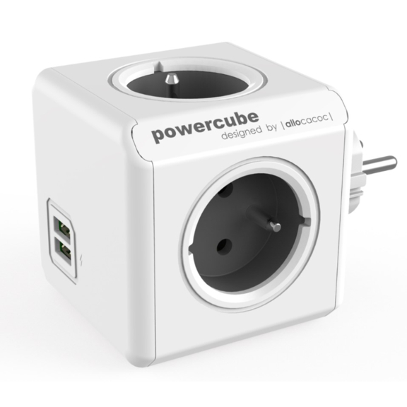 POWERCUBE ORIGINAL USB šedý