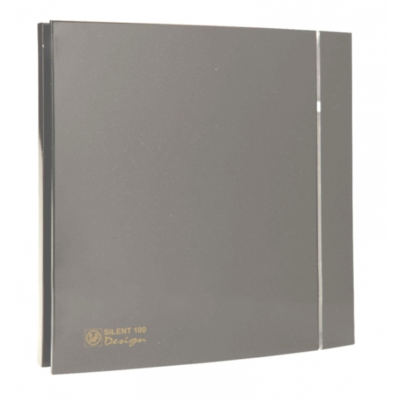 Ventilátor Silent 100 Design CZ - šedý