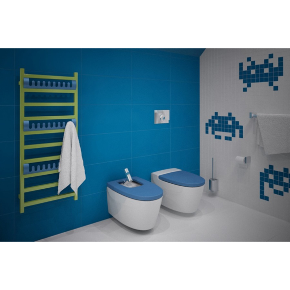 TERMA Simple designový radiátor 1200x500 - moderní koupelna