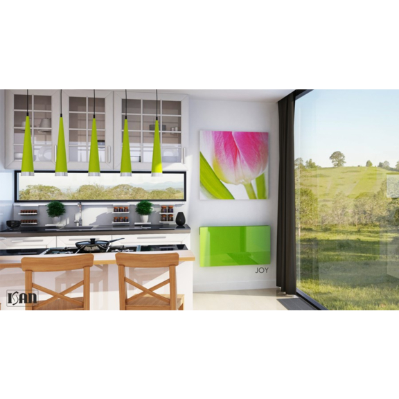 ISAN Joy Wall skleněný radiátor