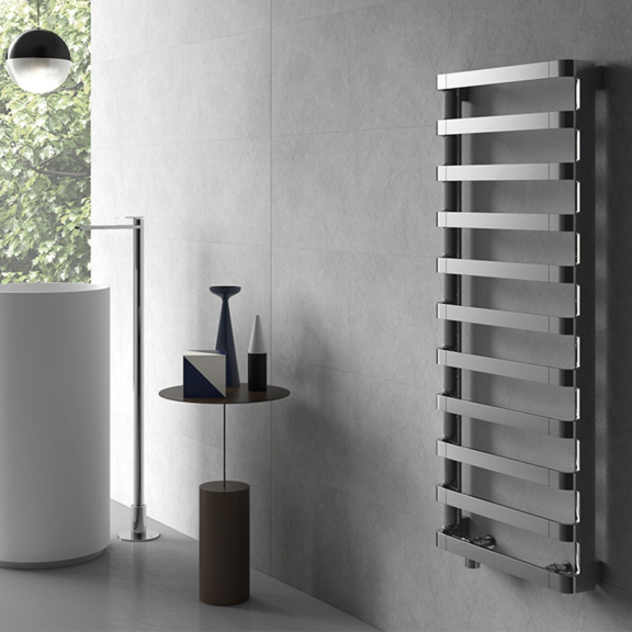 IRSAP Step B chromový koupelnový radiátor