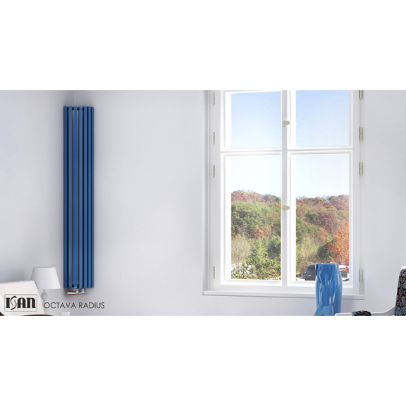 ISAN Octava Radius radiátor do rohu S11