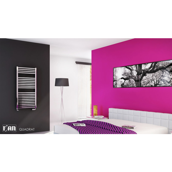 ISAN Quadrat koupelnový radiátor