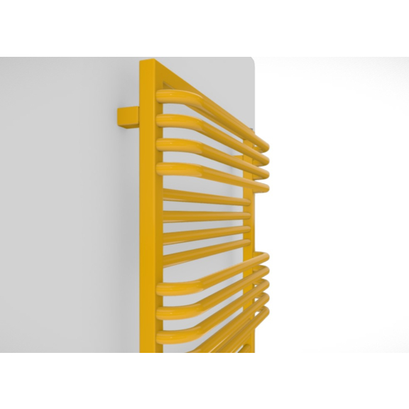 TERMA POC 2 koupelnový radiátor RAL9016 1040x700