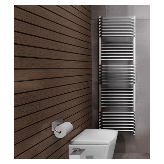 TERMA Pola koupelnový radiátor 1080x500 barva Soft1023 velký detail věšák