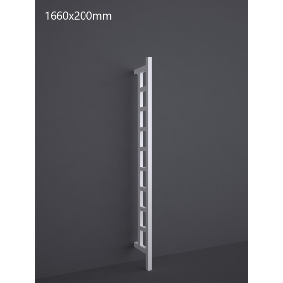 TERMA Easy DW vertikální radiátor 1660x200 RAL 9016