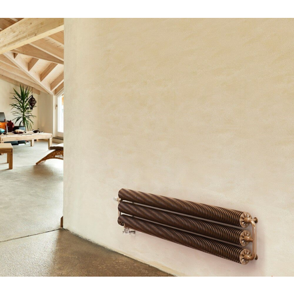 TERMA Ribbon HWS retro radiátor - barva Copper