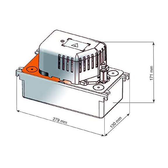Sauermann Si-82 pack 1 -rozměry