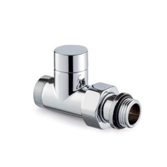 Chromová termosada ventilů Tonder light - přímá